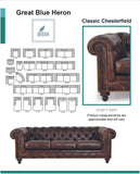 Classic Chesterfield Sofa