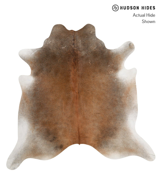 Grey with Beige Cowhide Rug #82044