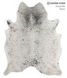 Salt and Pepper Black Cowhide Rug #82049