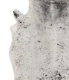 Salt and Pepper Black Cowhide Rug #82049