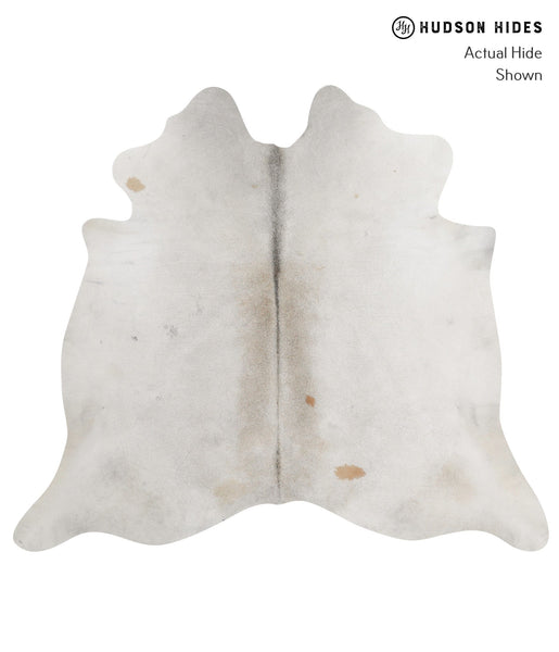 Grey with Beige Cowhide Rug #82151