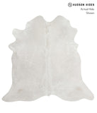 Solid White Cowhide Rug #82284