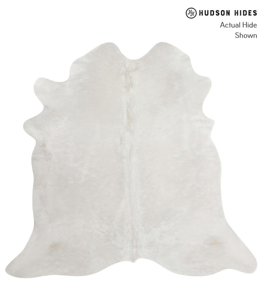 Solid White Cowhide Rug #82284