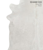 Solid White Cowhide Rug #82284