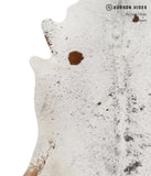 Salt and Pepper Brown Cowhide Rug #82299