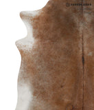 Grey with Beige Cowhide Rug #82563