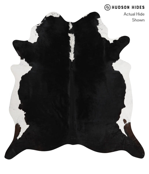 Black and White Cowhide Rug #82620