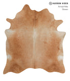 Solid Brown Cowhide Rug #82642