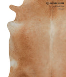 Solid Brown Cowhide Rug #82642