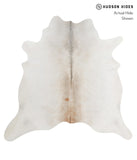 Grey with Beige Cowhide Rug #82652
