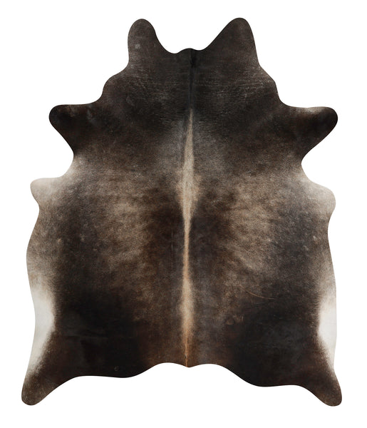 Dark Grey Cowhide Rug #82714HUDSN