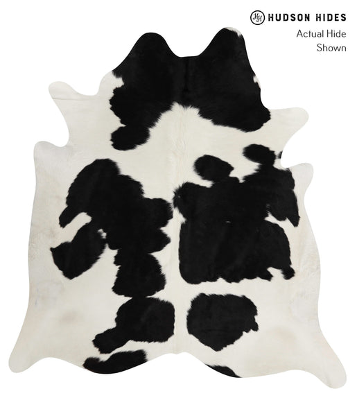 Black and White Cowhide Rug #82725