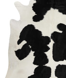 Black and White Cowhide Rug #82725