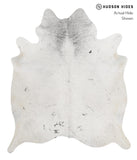 Salt and Pepper Brown Cowhide Rug #82814