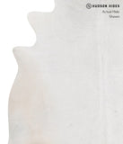 Light Grey Cowhide Rug #82824