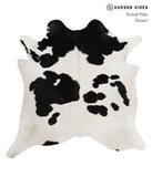 Black and White Cowhide Rug #82855