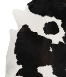 Black and White Cowhide Rug #82891