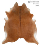 Solid Brown Cowhide Rug #82914