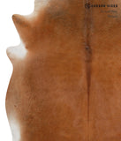 Solid Brown Cowhide Rug #82914