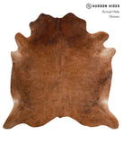 Solid Brown Cowhide Rug #82927