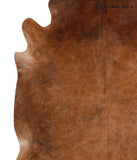 Solid Brown Cowhide Rug #82927