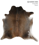 Grey with Beige Cowhide Rug #82954