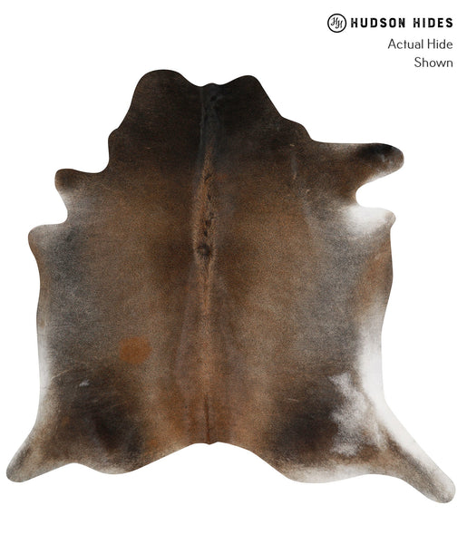 Grey with Beige Cowhide Rug #82954