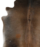 Grey with Beige Cowhide Rug #82954