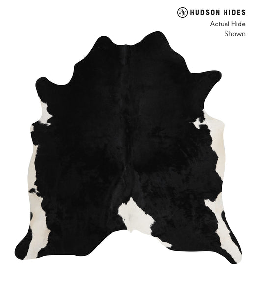 Black and White Cowhide Rug #82957