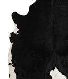 Black and White Cowhide Rug #82957