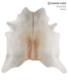 Grey with Beige Cowhide Rug #82964