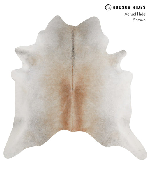 Grey with Beige Cowhide Rug #82964