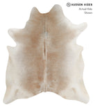 Grey with Beige Cowhide Rug #82969