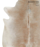 Grey with Beige Cowhide Rug #82969