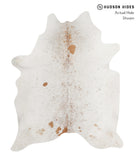 Salt and Pepper Brown Cowhide Rug #83111