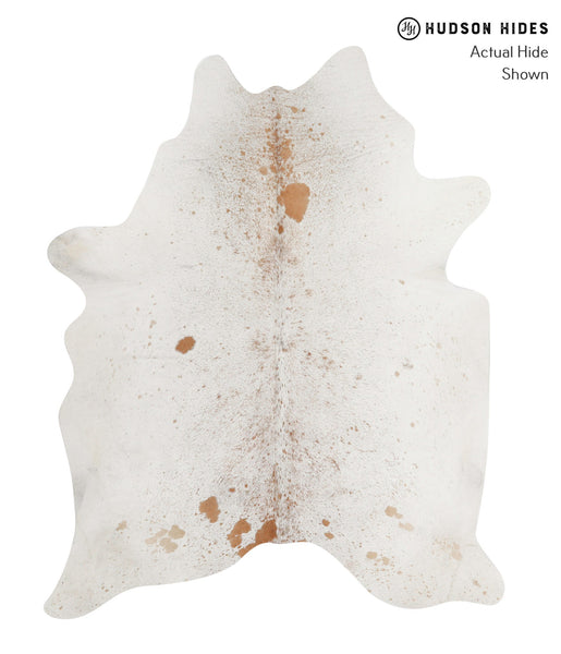 Salt and Pepper Brown Cowhide Rug #83111
