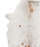 Salt and Pepper Brown Cowhide Rug #83111