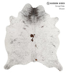 Salt and Pepper Brown Cowhide Rug #83115
