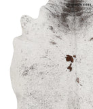 Salt and Pepper Brown Cowhide Rug #83115