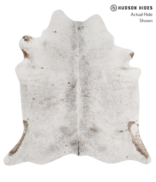 Salt and Pepper Brown Cowhide Rug #83120