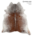 Salt and Pepper Brown Cowhide Rug #83126