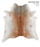Grey with Beige Cowhide Rug #83152