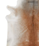 Grey with Beige Cowhide Rug #83152