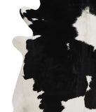 Black and White Cowhide Rug #83172