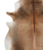 Grey with Beige Cowhide Rug #83177
