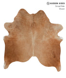 Solid Brown Cowhide Rug #83228