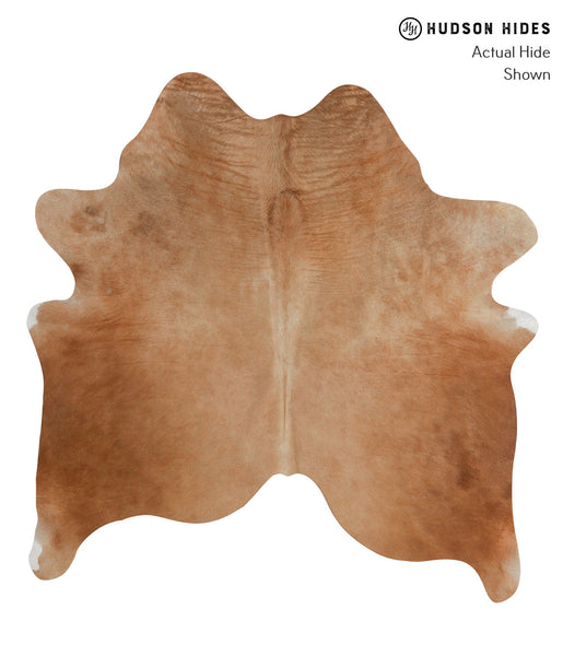 Solid Brown Cowhide Rug #83228