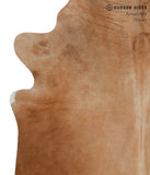 Solid Brown Cowhide Rug #83228
