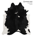 Black and White Cowhide Rug #83262