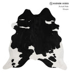 Black and White Cowhide Rug #83295